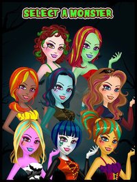 A Monster Make-up Girl Dress up Salon - Style me on a little spooky holiday night makeover fashion party for kids screenshot, image №1596732 - RAWG