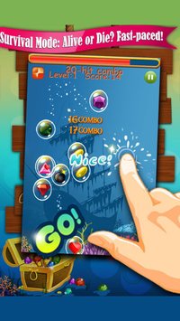 01 Jewel Bubble Mania Blitz - New Shooter Star Dash Saga for Best Cool Funny Girls and Kids Burst Puzzle Free Games screenshot, image №1327348 - RAWG