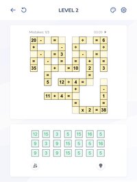 Math Puzzle Games - Cross Math screenshot, image №3904343 - RAWG