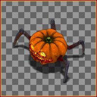 Animated Isometric Halloween Pumpkin Spider screenshot, image №3631540 - RAWG