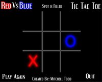 Red Vs Blue TicTacToe screenshot, image №2833095 - RAWG