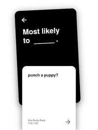 Most Likely To: Dirty & Evil Drinking Game screenshot, image №1472362 - RAWG