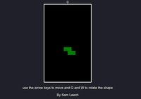 JavaScript Tetris screenshot, image №1627601 - RAWG