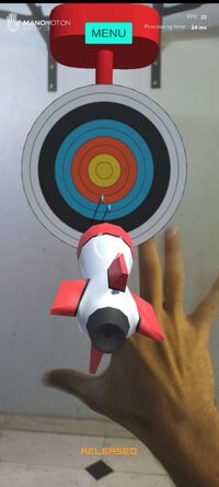 ShootAR-Hand Tracking Shooter Game screenshot, image №2571297 - RAWG