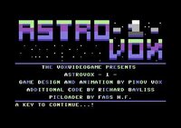 Astro Vox 1 - 2 ep. - C64 game screenshot, image №3593594 - RAWG