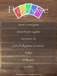 Prognose - tricktaking cardgame screenshot, image №1331029 - RAWG