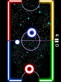 Glow Hockey HD - Best Neon Light Air Hockey screenshot, image №2023409 - RAWG