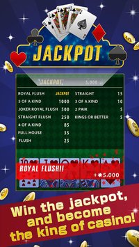 Video Poker Deluxe - Free Game screenshot, image №1694029 - RAWG