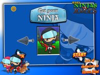 Baby Ninja vs zombies - Best shoot and chop flying action for boys screenshot, image №967362 - RAWG