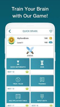 Quick Brain Mathematics - Exercises for the brain screenshot, image №1581512 - RAWG