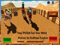 Texas Horse Racing Champion – Simulated Horseback Jockey Riding in West Haven Derby Race 2016 screenshot, image №1743612 - RAWG
