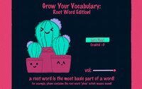 Grow Your Vocabulary: Root Word Edition! screenshot, image №3767432 - RAWG