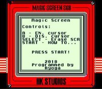 Magic Screen (Etch-A-Sketch) (SGB) screenshot, image №3506072 - RAWG