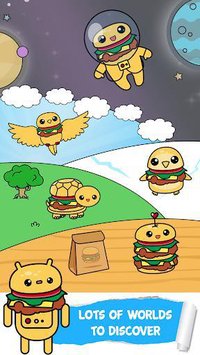 Burger Food Evolution Clicker screenshot, image №1454390 - RAWG