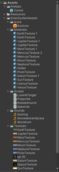 Solar System Project (Galvan1017) screenshot, image №3382413 - RAWG