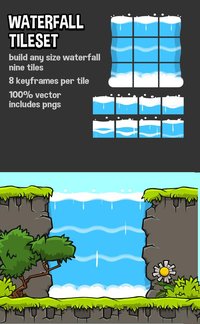 Waterfall tileset screenshot, image №2189768 - RAWG