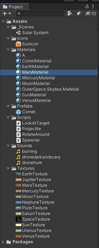 Solar System Project (DevAcharya1) screenshot, image №3488448 - RAWG