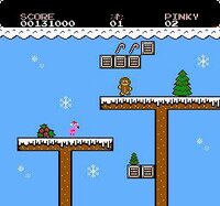 Pinky Xmas - NES Homebrew screenshot, image №2647138 - RAWG