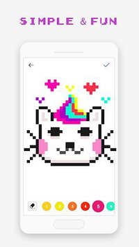 Pixel Art Book - Color by Number Free Games screenshot, image №2084206 - RAWG