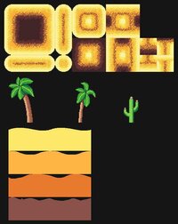 Pixel Art Desert Tileset 32x32 screenshot, image №2781291 - RAWG