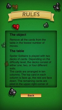 Happy Spider Solitaire screenshot, image №893943 - RAWG