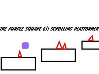 The purple square 6||Scrolling platformer screenshot, image №2641191 - RAWG