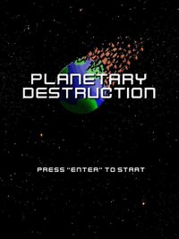 Planetary Destruction (itch) screenshot, image №1320640 - RAWG