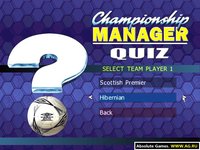 Championship Manager Quiz screenshot, image №320575 - RAWG