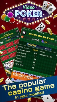 Video Poker Deluxe - Free Game screenshot, image №1694025 - RAWG