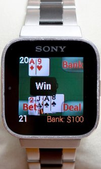 Blackjack for SmartWatch screenshot, image №1350361 - RAWG
