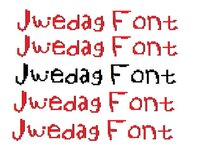 Jwedag Font screenshot, image №3755698 - RAWG