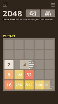 2048 Number puzzle game screenshot, image №1377721 - RAWG