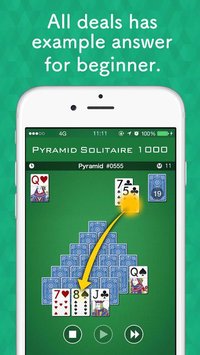 Pyramid 1000 - Solitaire Simple Game screenshot, image №1694057 - RAWG