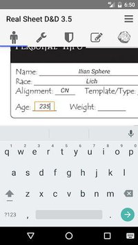 Real Sheet: D&D 3.5 + Dices screenshot, image №2104951 - RAWG