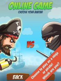 War Games: Pirates Versus Ninjas - A 2 player and Multiplayer Combat Game Deluxe screenshot, image №1819178 - RAWG