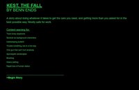 Kest, The Fall screenshot, image №1713814 - RAWG