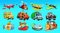 Toddler car games - car Sounds Puzzle and Coloring screenshot, image №1580155 - RAWG