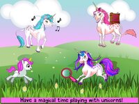 Unicorn Run Princess Games screenshot, image №2681423 - RAWG
