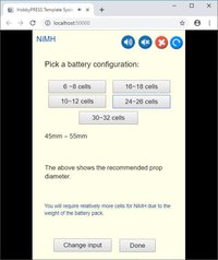 Find out how much battery power you need given a particular prop size screenshot, image №1912319 - RAWG