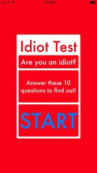 I am NOT an idiot - IDIOT TEST screenshot, image №952832 - RAWG