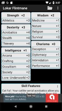 Second Edition Character Sheet screenshot, image №1463394 - RAWG