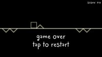 Infinite 2d line runner - avoid triangle obstacles - android hyper casual game screenshot, image №2179605 - RAWG