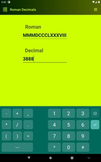 Roman Decimals screenshot, image №2862044 - RAWG