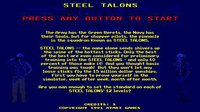 Steel Talons screenshot, image №750880 - RAWG