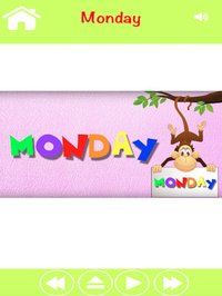 Days Of Week Learning For kids Using Flashcards and sounds-A Baby Book screenshot, image №1645760 - RAWG