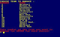 Football Manager (1982) screenshot, image №744361 - RAWG