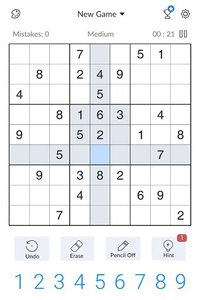 Sudoku - Free Classic Sudoku Puzzles screenshot, image №2074778 - RAWG