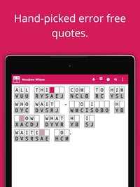 Cryptogram Cryptoquote Puzzle screenshot, image №1485432 - RAWG