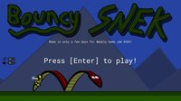 Bouncy Snek screenshot, image №3557187 - RAWG