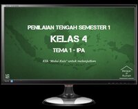 Soal Penilaian Tengah Semester 1 Kelas 4 - Tema 1 - IPA screenshot, image №3020230 - RAWG